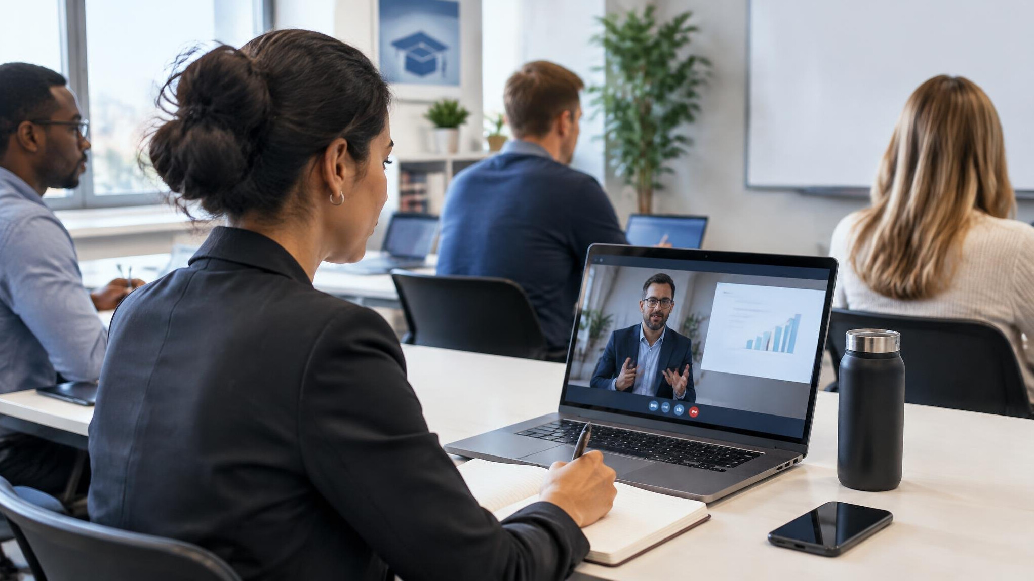 business professional learning online